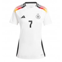 Nemecko Kai Havertz #7 Domáci Ženy futbalový dres ME 2024 Krátky Rukáv